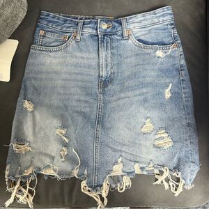Ripped Skirt by Zara